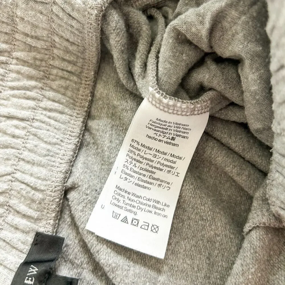 J.Crew Gray Jogger Lounge Pants Women’s Size Small Modal Blend Casual Comfy